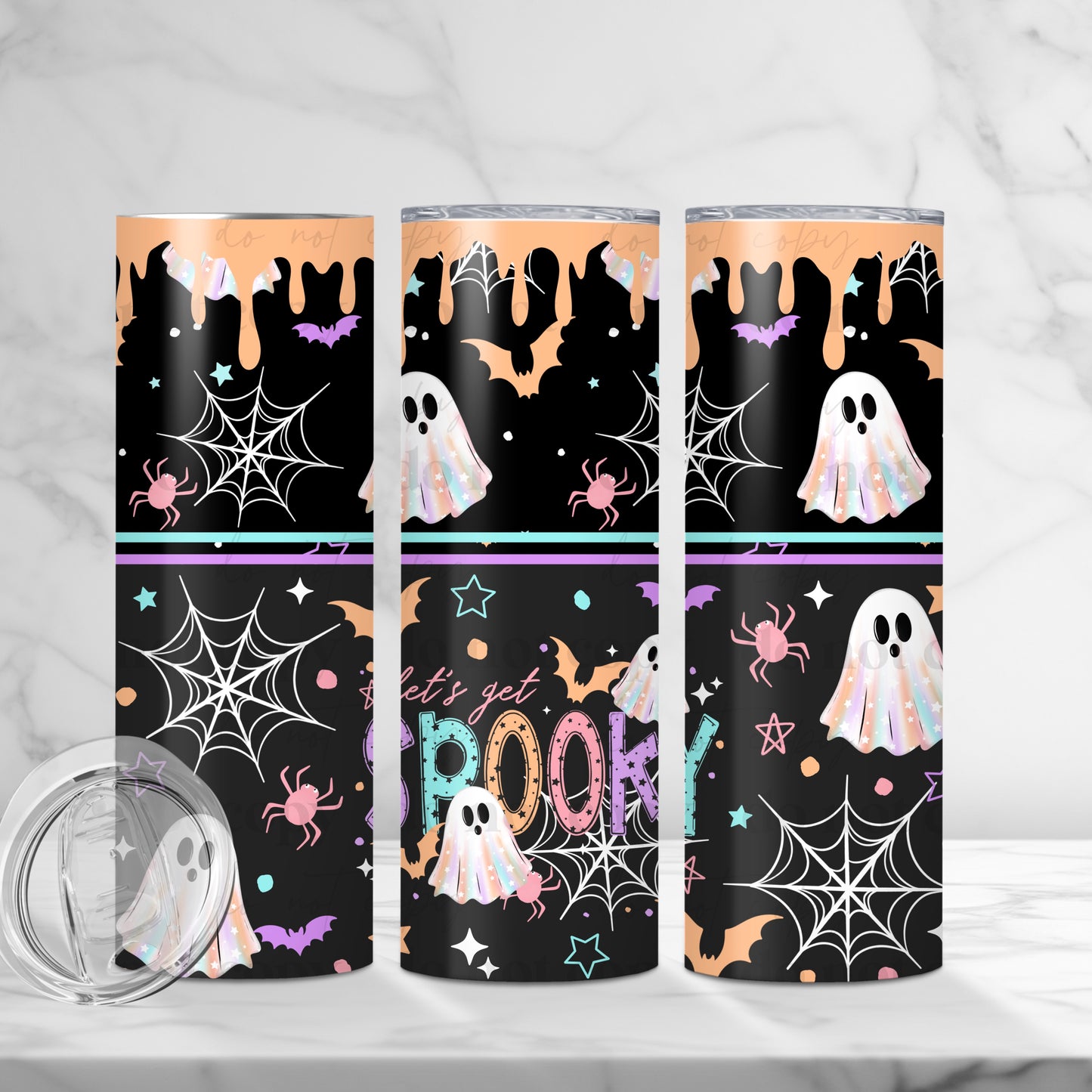 Let’s Get Spooky Tumbler Wrap