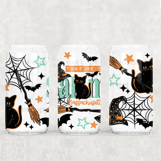 Take Me To Salem 16 oz Glass Wrap