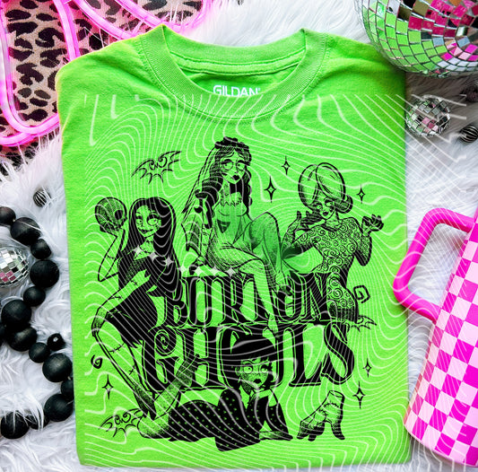 Burton Ghouls (Single Color) DTF Prints
