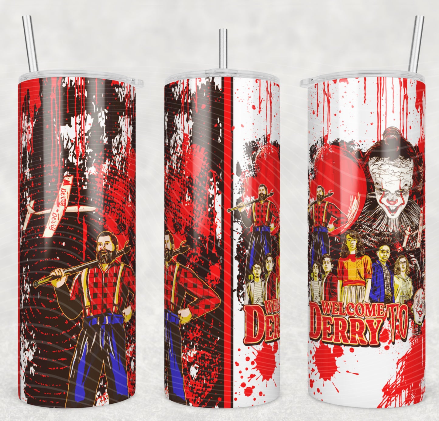 Welcome To Derry Tumbler Wrap