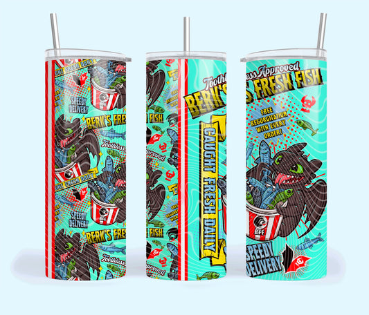 Berk’s Fresh Fish Tumbler Wrap