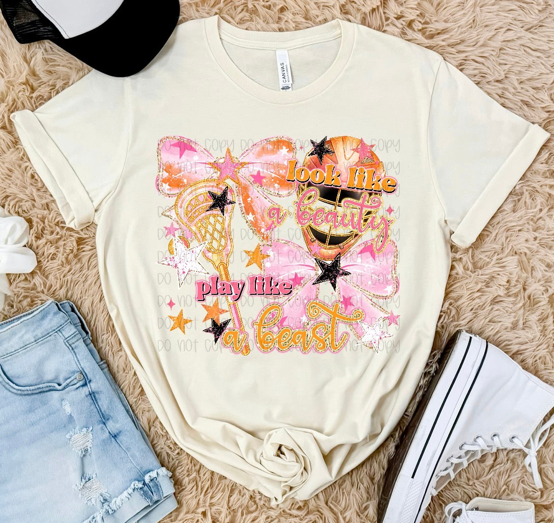 Preppy Lacrosse DTF Print