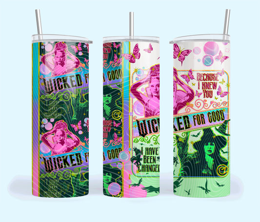 Wicked For Good Tumbler Wrap