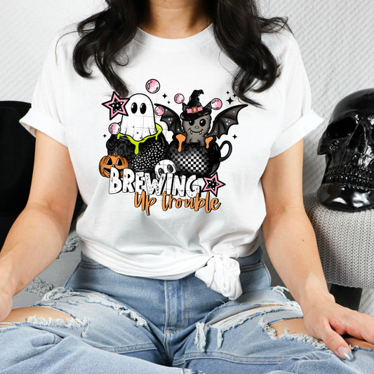 Brewing Up Trouble DTF Prints