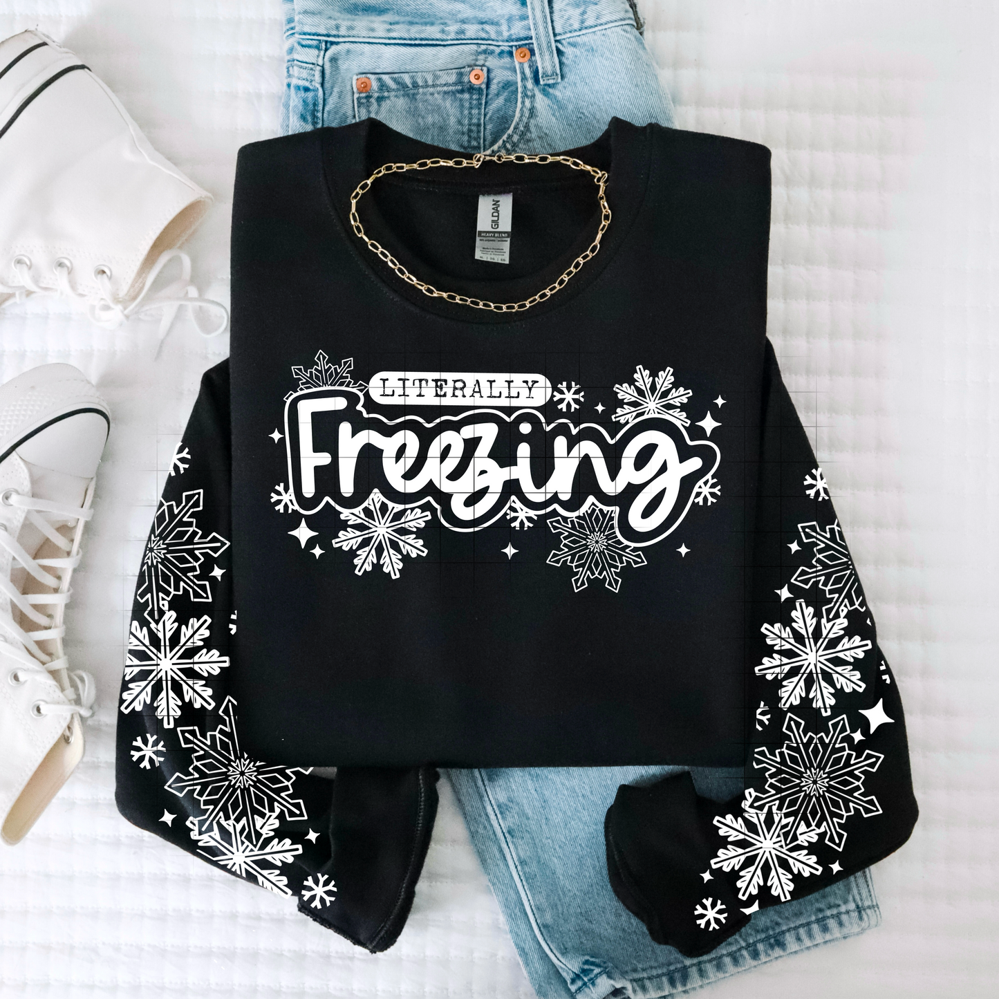 Literally Freezing DTF Prints