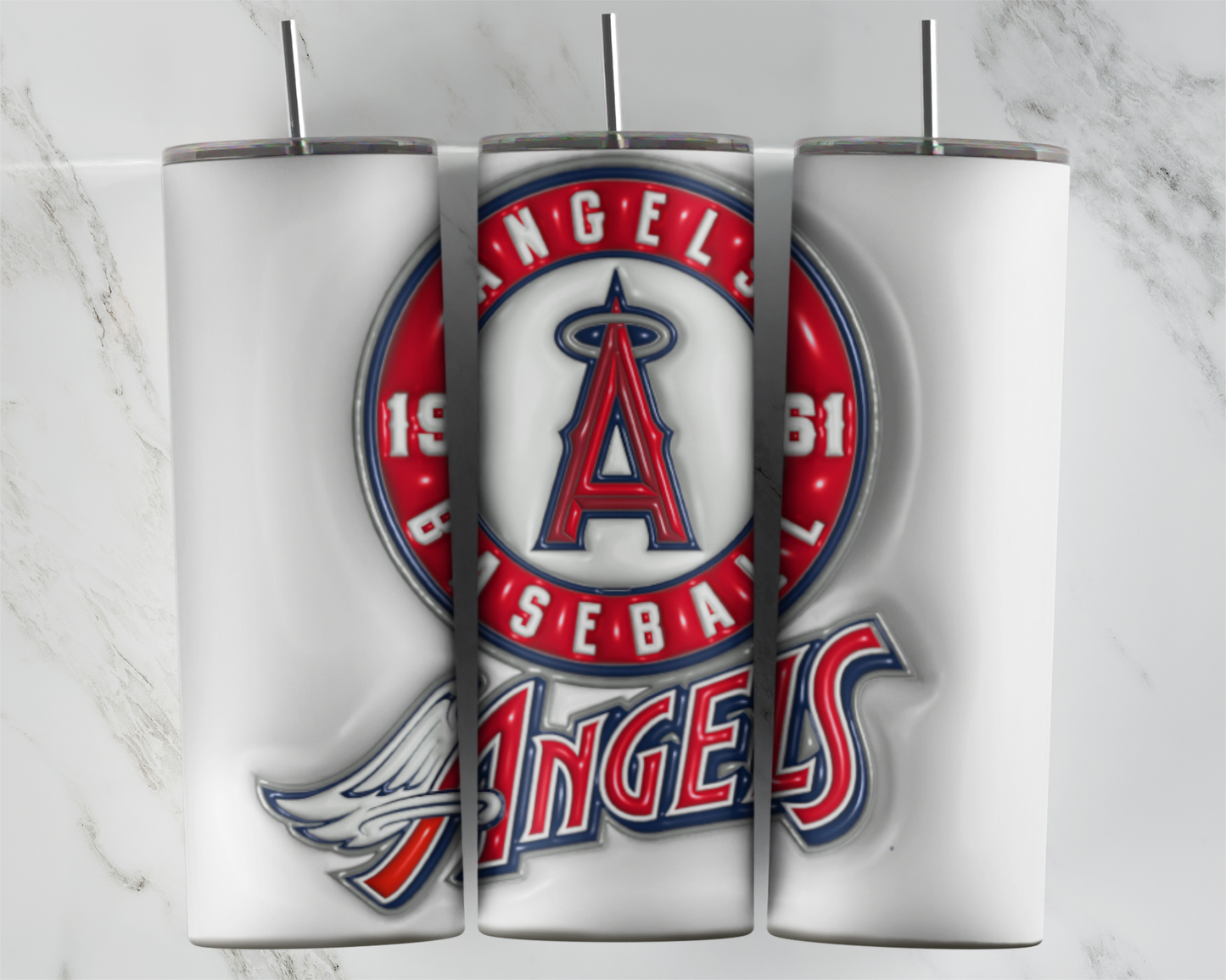 3D/Inflated Baseball Angels