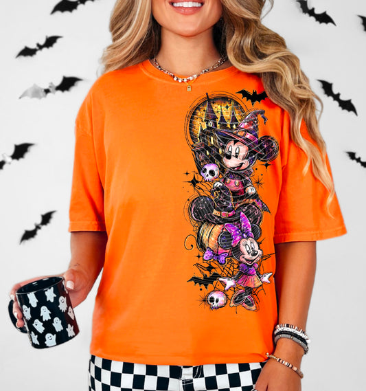 (Sleeve Design Only) Halloween Mouse Friends DTF Prints