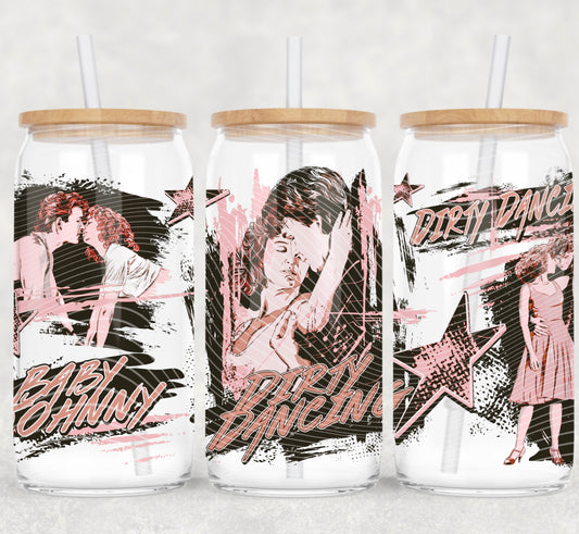 Dirty Dancing 16 oz Glass Wraps