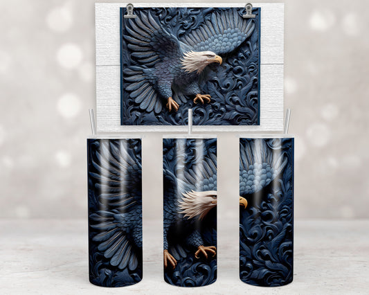 3D Flying Eagle Design Transfers