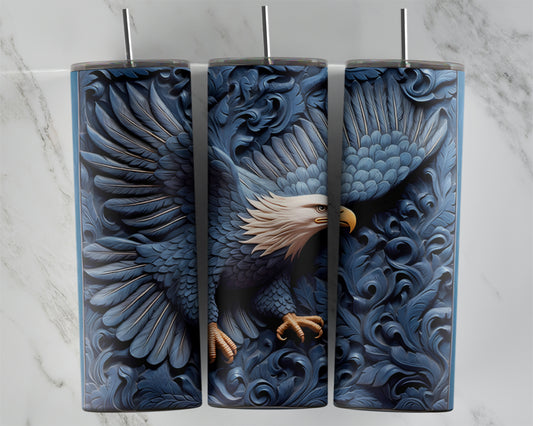 3D Flying Eagle Design Transfers