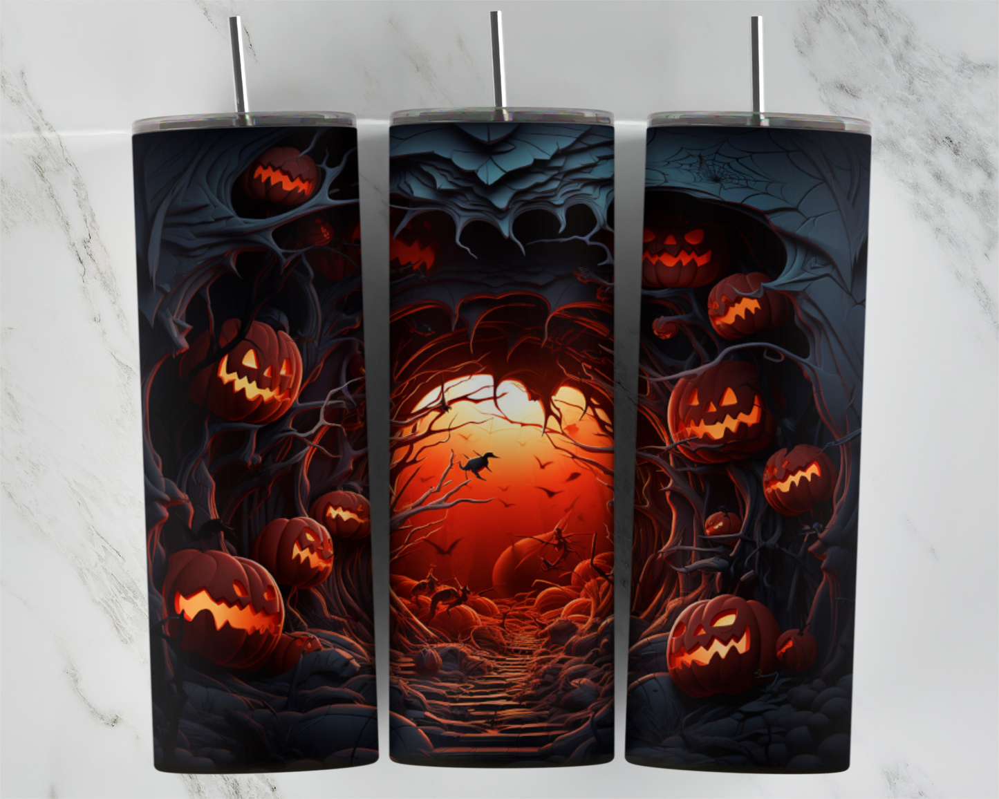 3D Jack O Lantern Tunnel