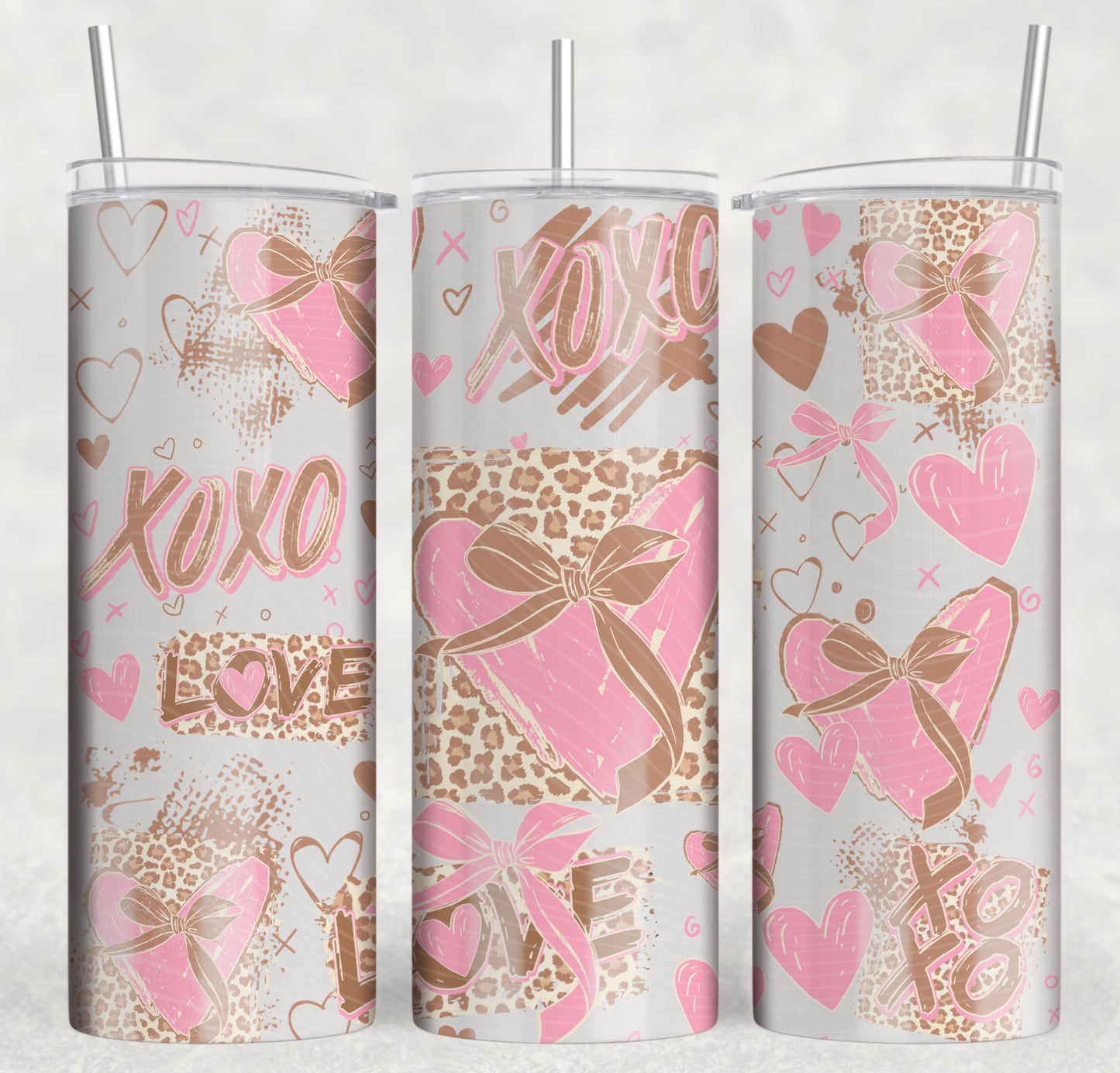 Leopard Love Tumbler Wrap