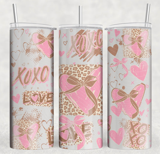 Leopard Love Tumbler Wrap