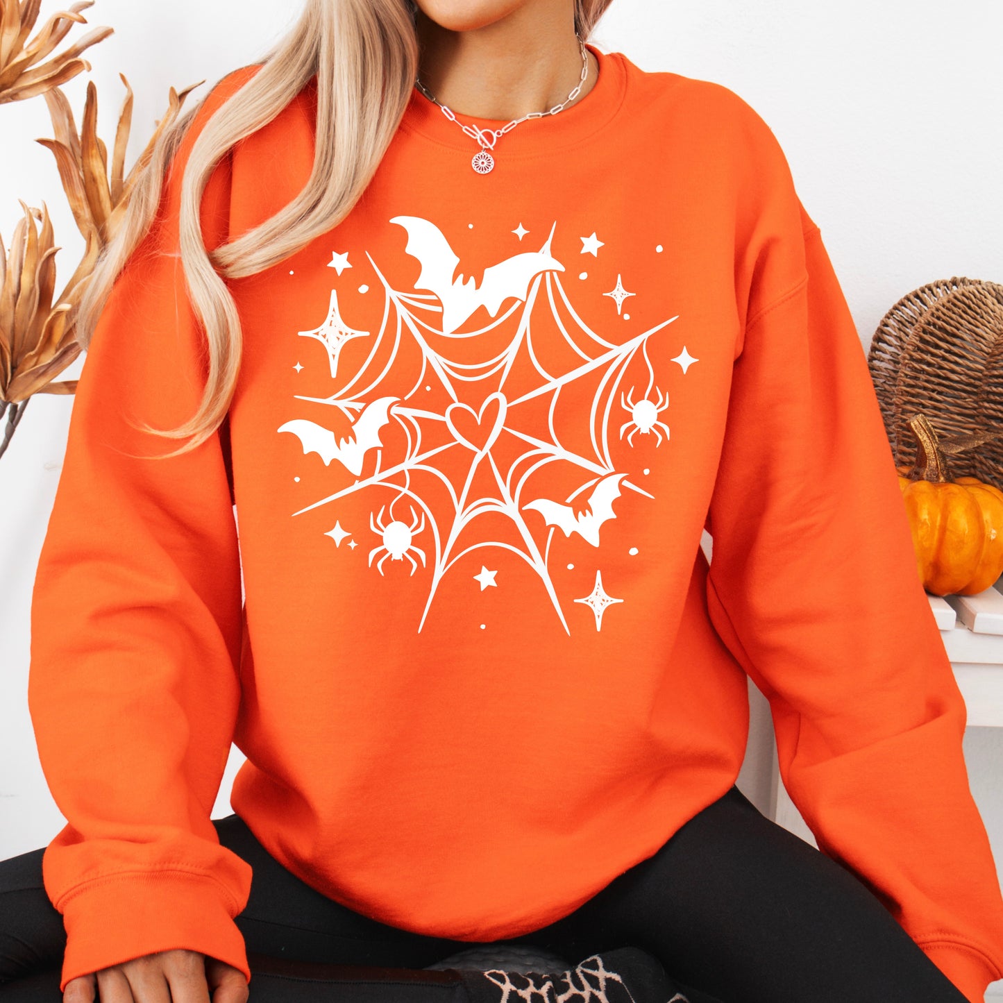 Spooky Heart Web DTF Print