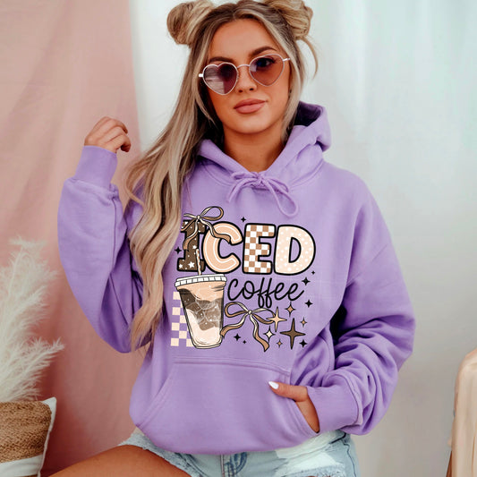 Iced Coffee Neutral Style DTF Prints