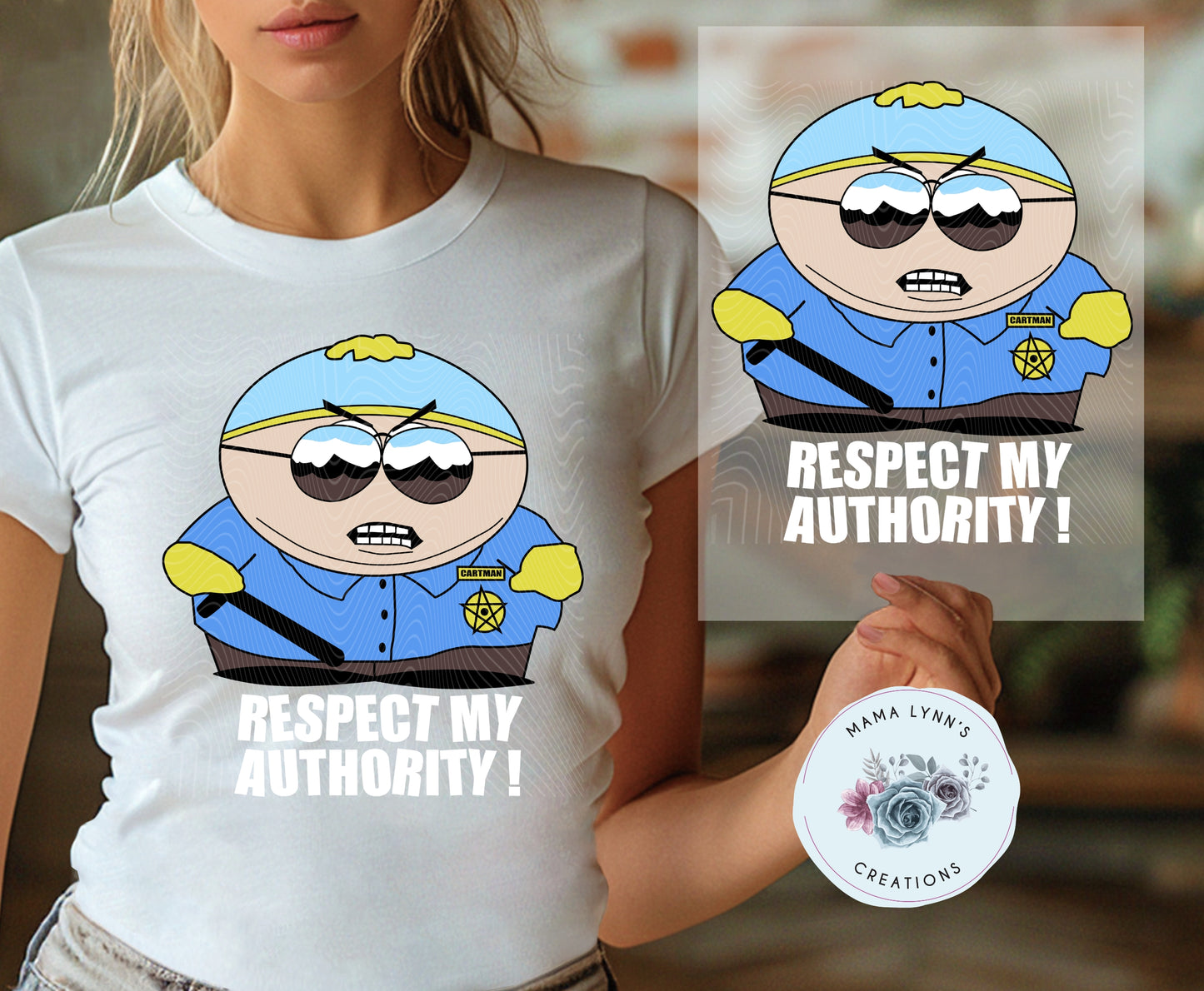 Respect My Authority DTF Print