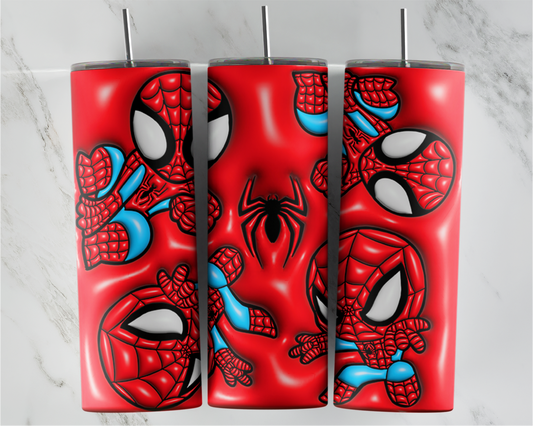 3D/ Inflated Spidey Kids Collage