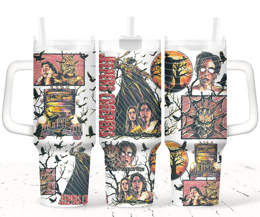 Jeepers Creepers 40 oz Tumbler Prints