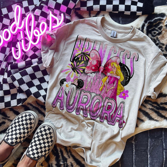 Princess Aurora DTF Prints