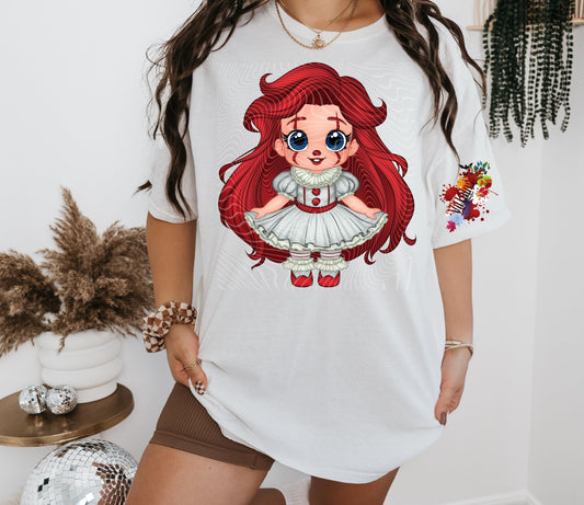 Horror PennyW Ariel DTF Print