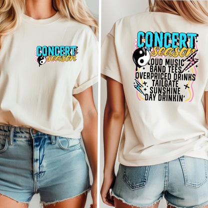 Concert Season DTF Prints