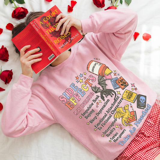 Book Side Effects DTF Print