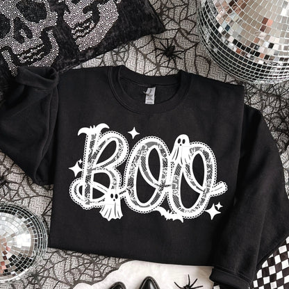 Boo Lace DTF Print