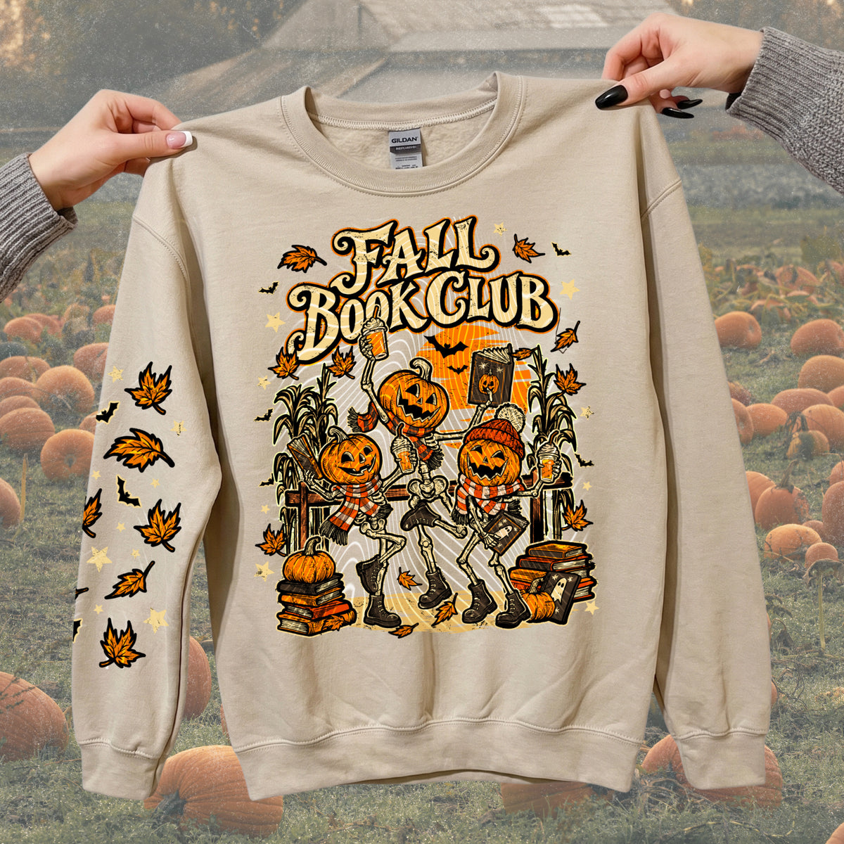 Fall Book Club DTF Print