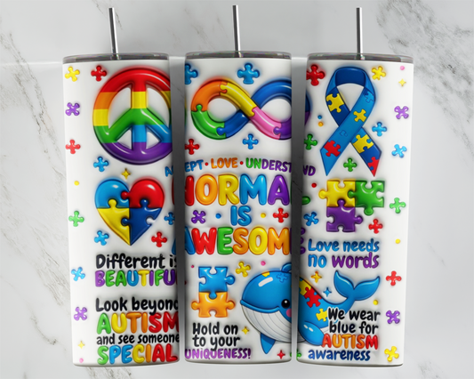 Different Is Beautiful Tumbler Wrap