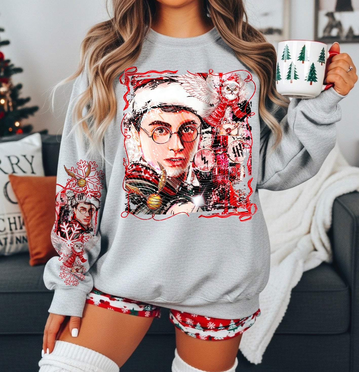 HPotter Christmas DTF Print