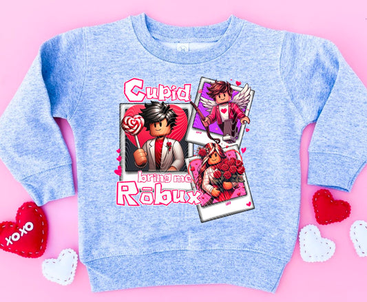 Cupid Bring Me Robux DTF Print