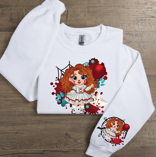 Horror Merida Clown DTF Print