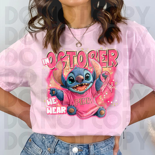 Wear Pink October 626 DTF Prints
