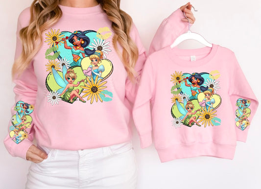 Princess Valentines DTF Print