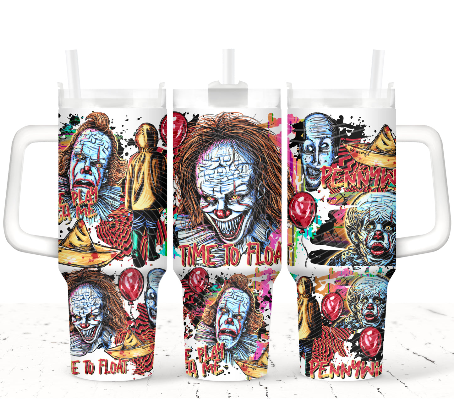 Time To Float 40 oz Tumbler Prints