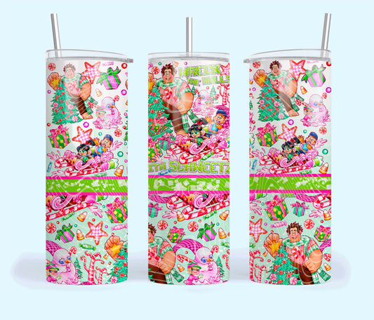 Wreck The Halls With Schweetz Tumbler Wrap
