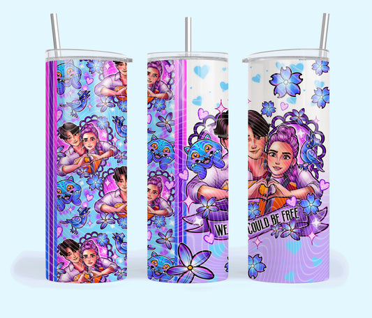 We Could Be Free Tumbler Wrap