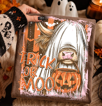 Trick Or Moo DTF Print
