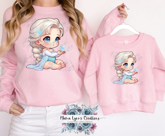 Baby Elsa Htv Transfer