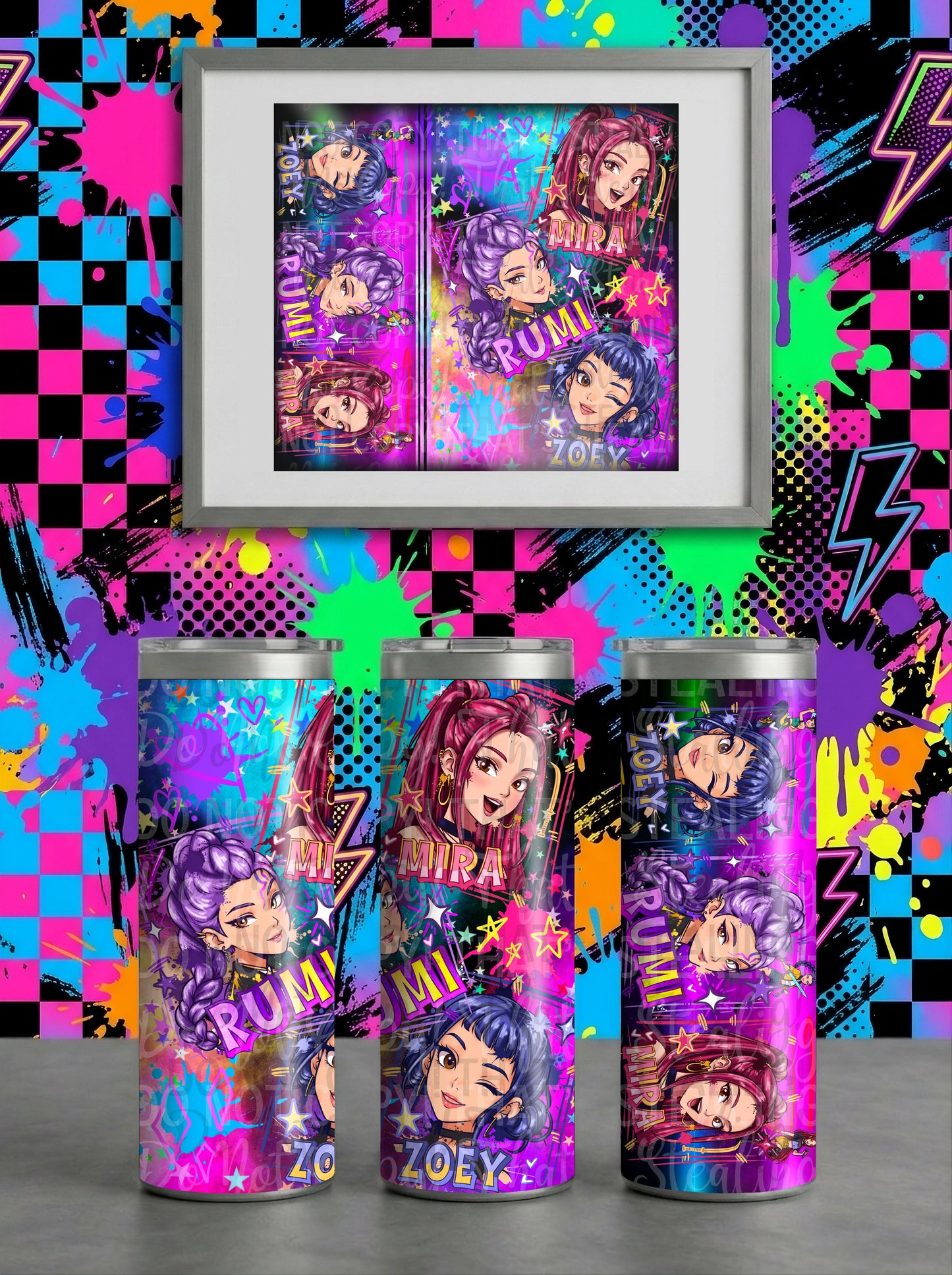 Huntrix Tumbler Wrap