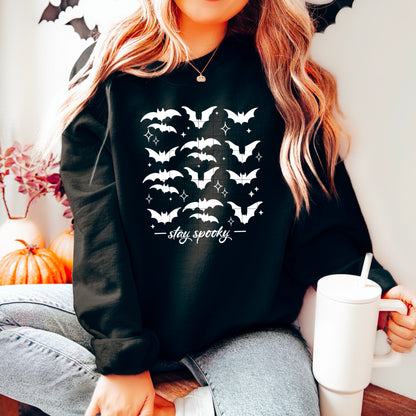 Stay Spooky Bats (Single Color) DTF Prints