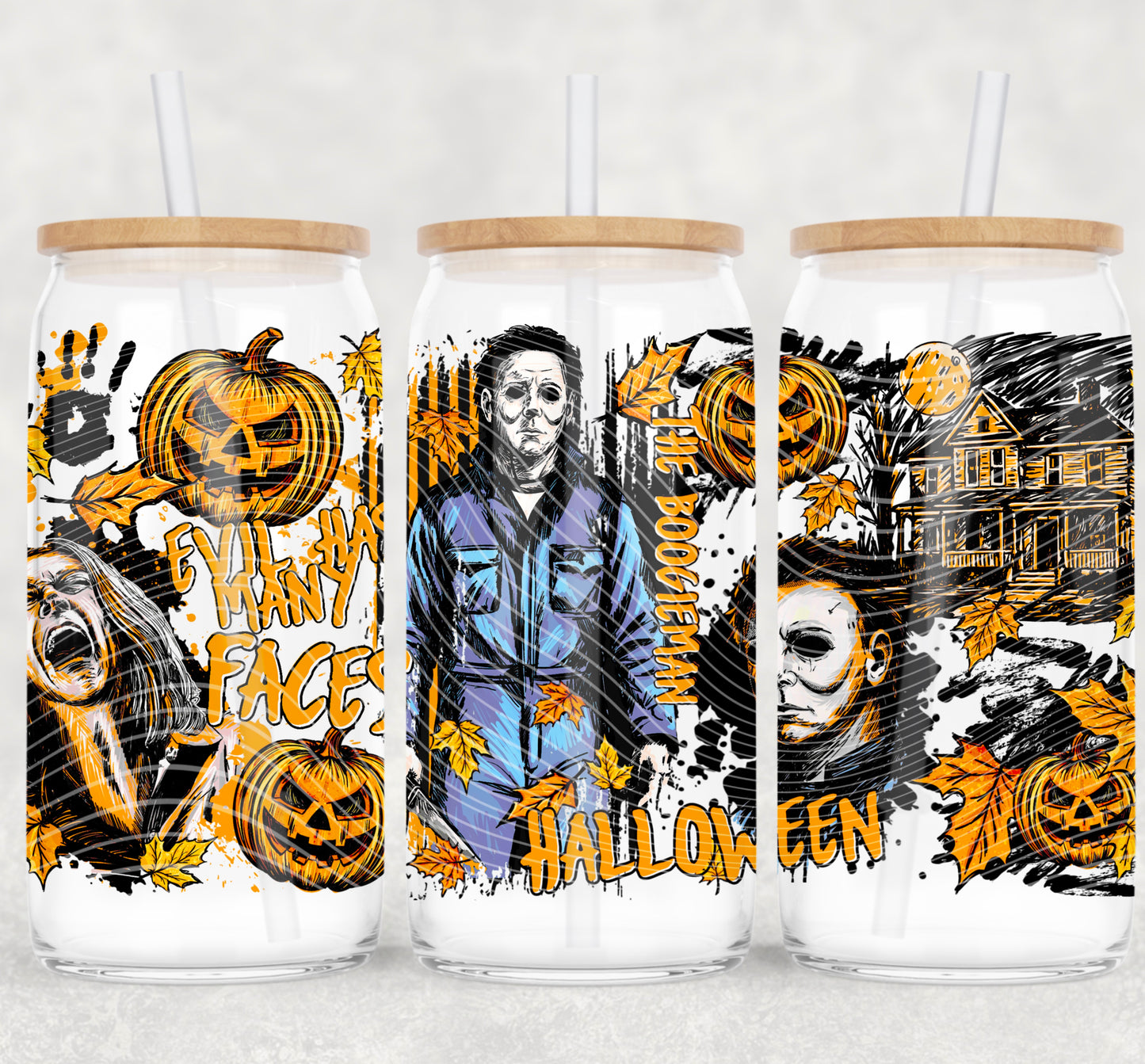 The Boogieman 16 oz Glass Wrap
