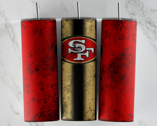 49ers Grunge Design Football Sports