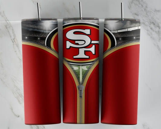 49ers SF Sports Zipper Style