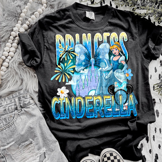 Princess Cinderella DTF Prints