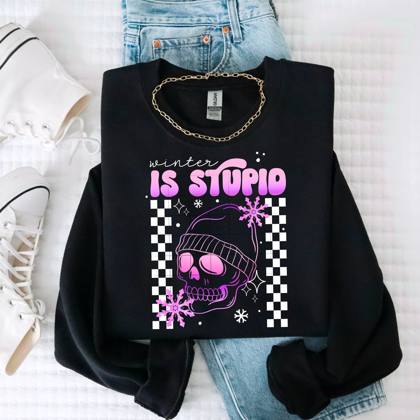 Winter Is Stupid DTF Print