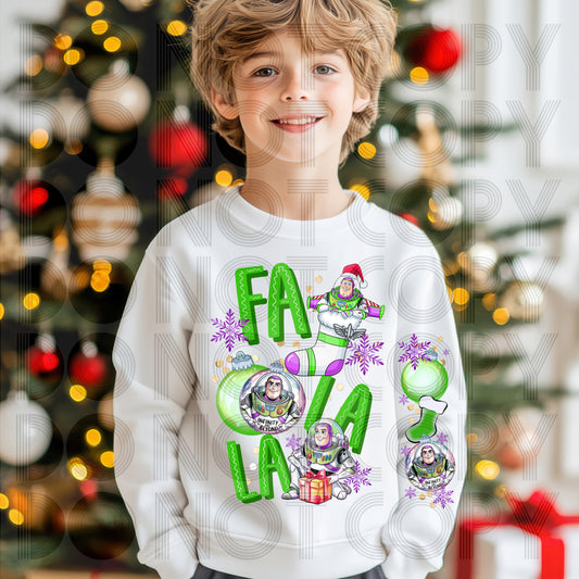 Fa La La Buzz DTF Prints