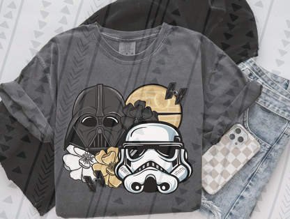 Boho Vader & Trooper DTF Print