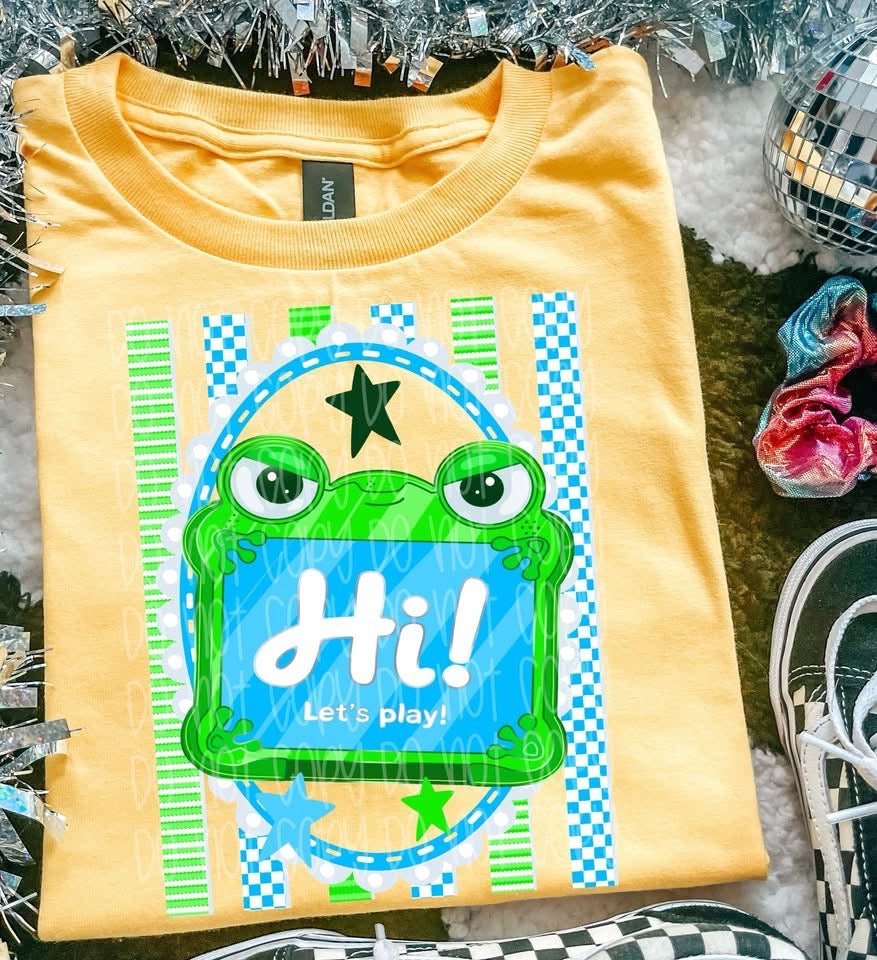 Lily Pad DTF Print