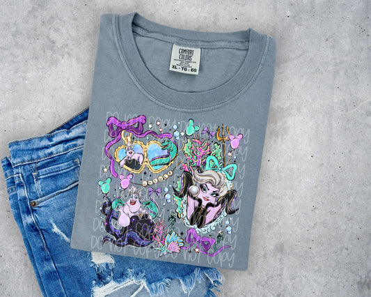 Ursula Locket DTF Print